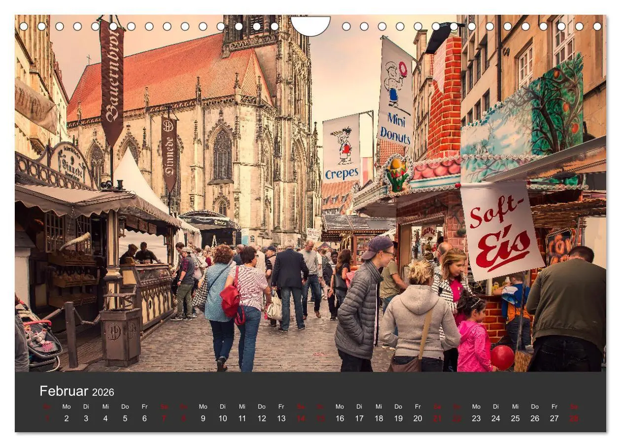 Bild: 9783457632673 | Abenteuer Münster - Echt jovel! (Wandkalender 2026 DIN A4 quer),...