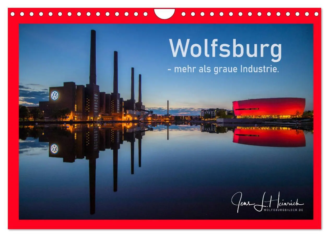 Cover: 9783457702673 | Wolfsburg - mehr als graue Industrie. (Wandkalender 2026 DIN A4...