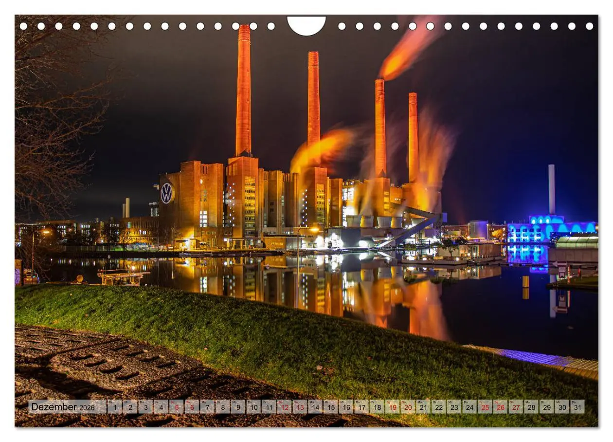 Bild: 9783457702673 | Wolfsburg - mehr als graue Industrie. (Wandkalender 2026 DIN A4...