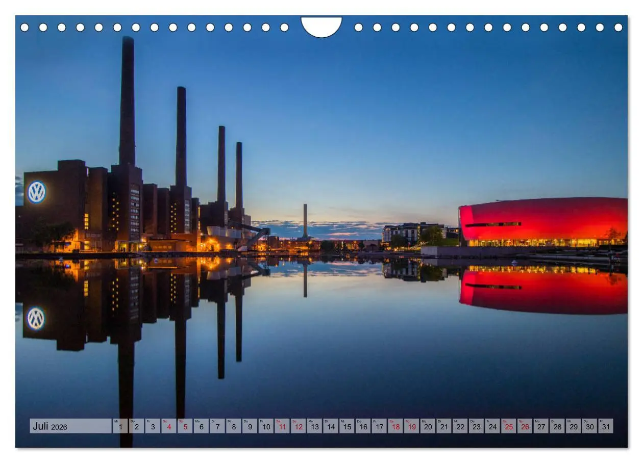 Bild: 9783457702673 | Wolfsburg - mehr als graue Industrie. (Wandkalender 2026 DIN A4...