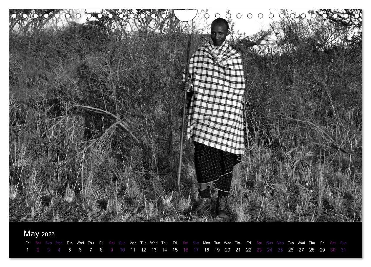 Bild: 9783516582673 | East Africa - Tanzania and Kenya / UK-Version (Wall Calendar 2026...