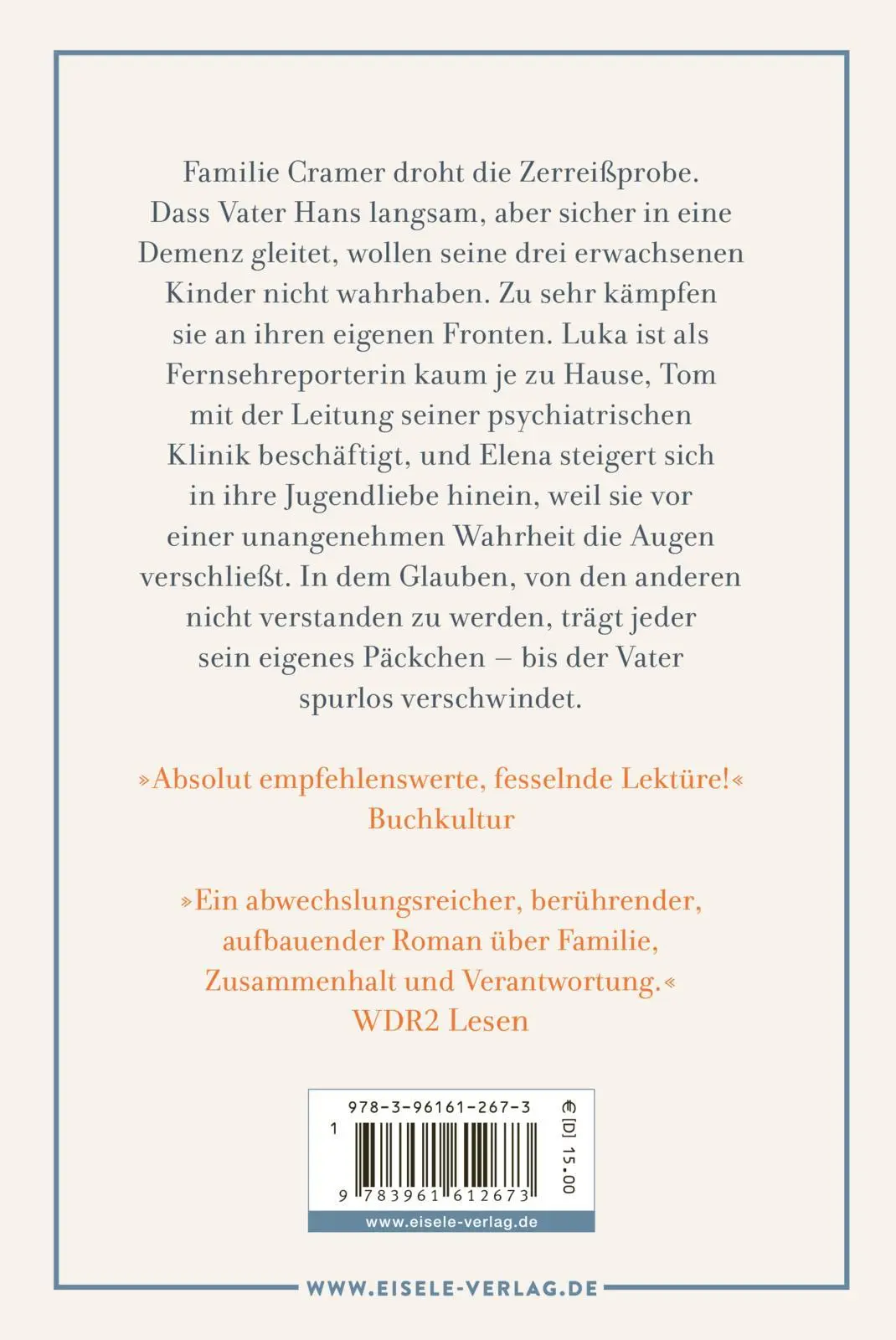 Rückseite: 9783961612673 | Die andern sind das weite Meer | Julie von Kessel | Taschenbuch | 2025