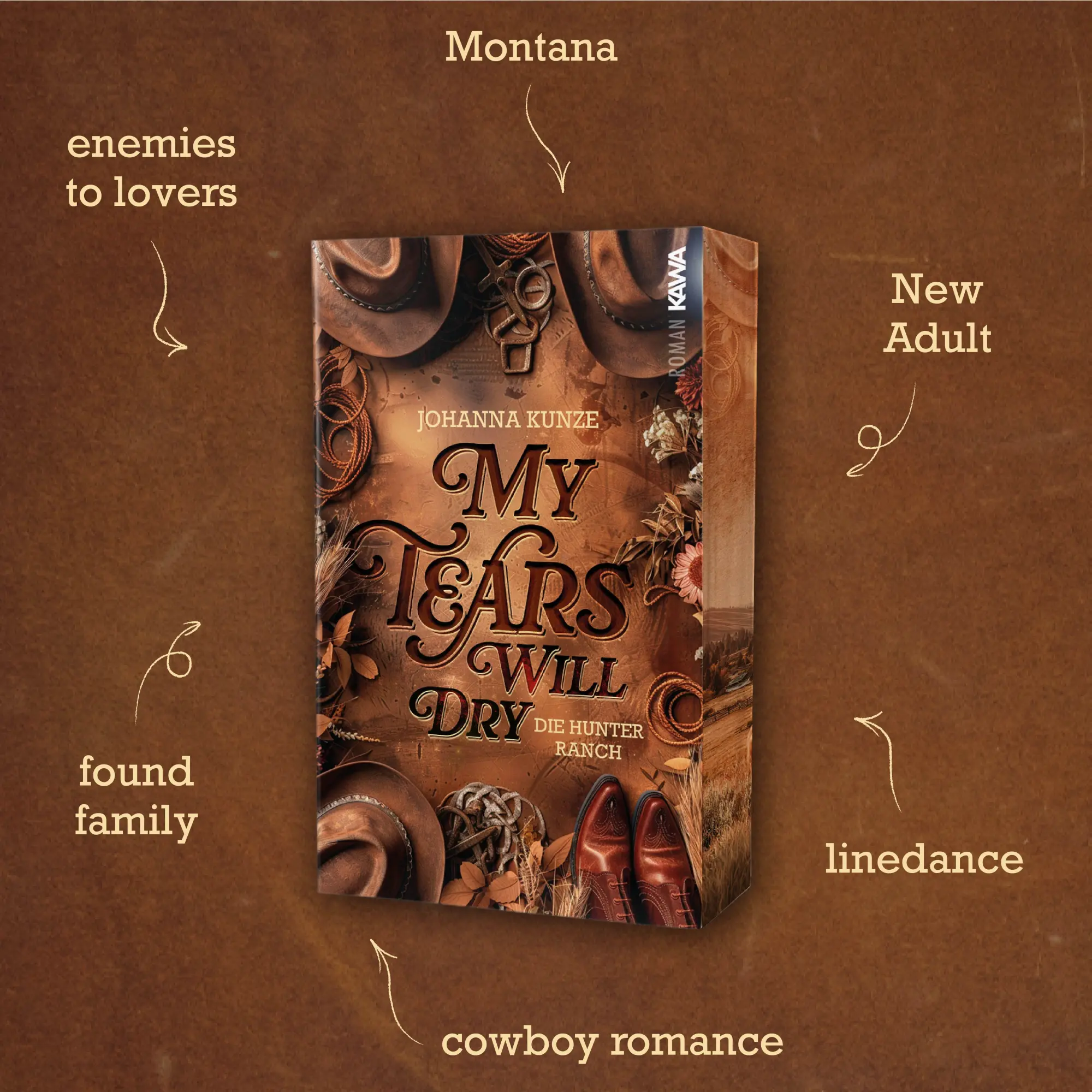 Bild: 9783986602673 | My tears will dry | Die Hunter Ranch (Bd.1) Eine Cowboy-Romance | Buch
