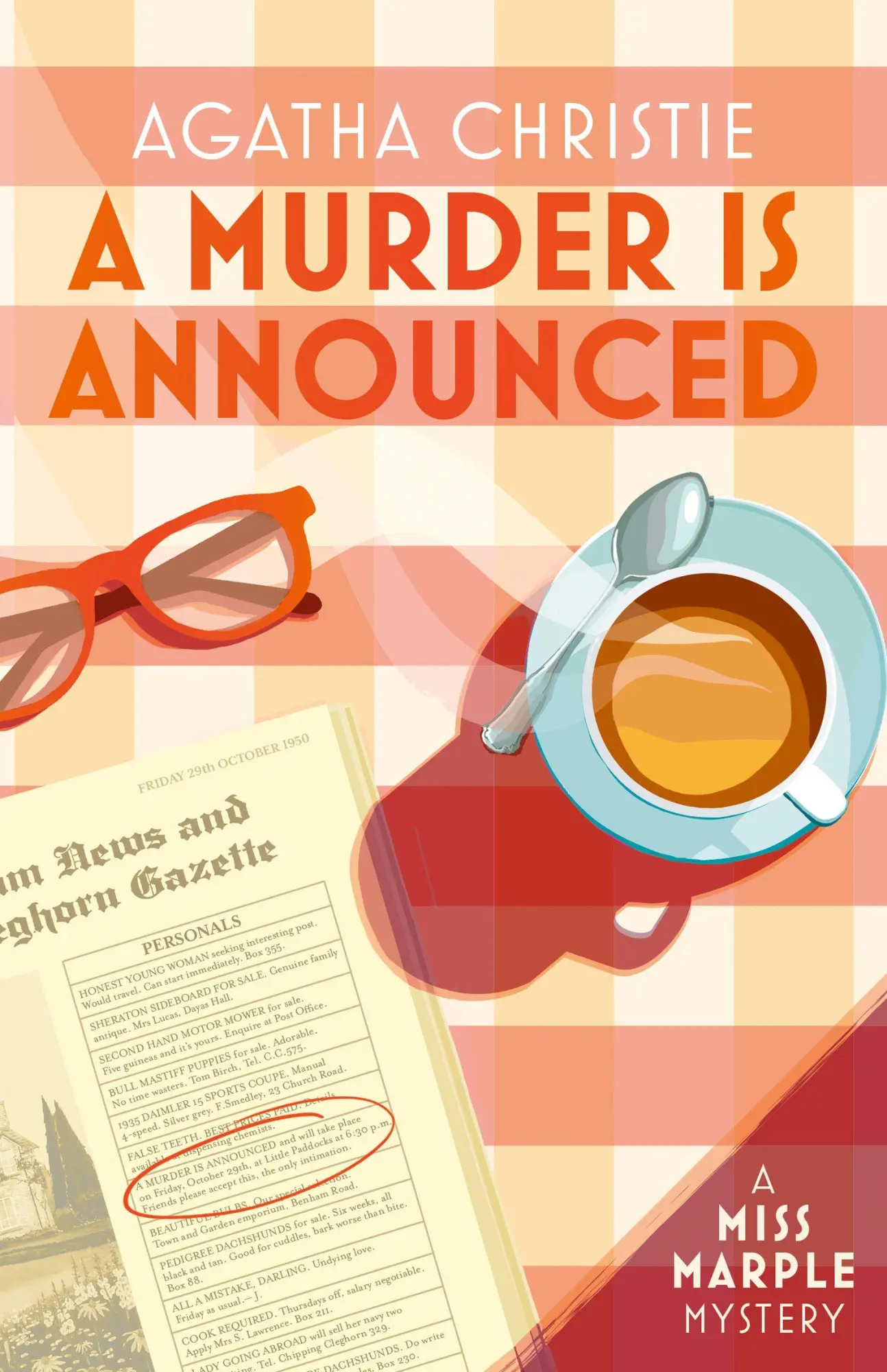 Cover: 9780008832773 | MURDER IS ANNOUNCED_MARPLE5 HB | Agatha Christie | Buch | 320 S.