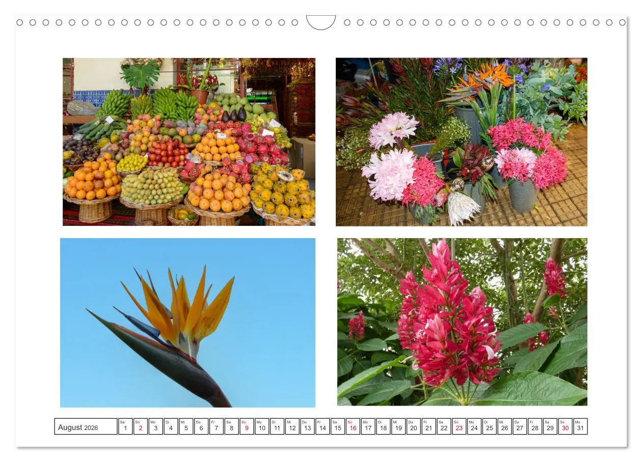 Bild: 9783457482773 | Madeira, eine Insel zum Genießen (Wandkalender 2026 DIN A3 quer),...