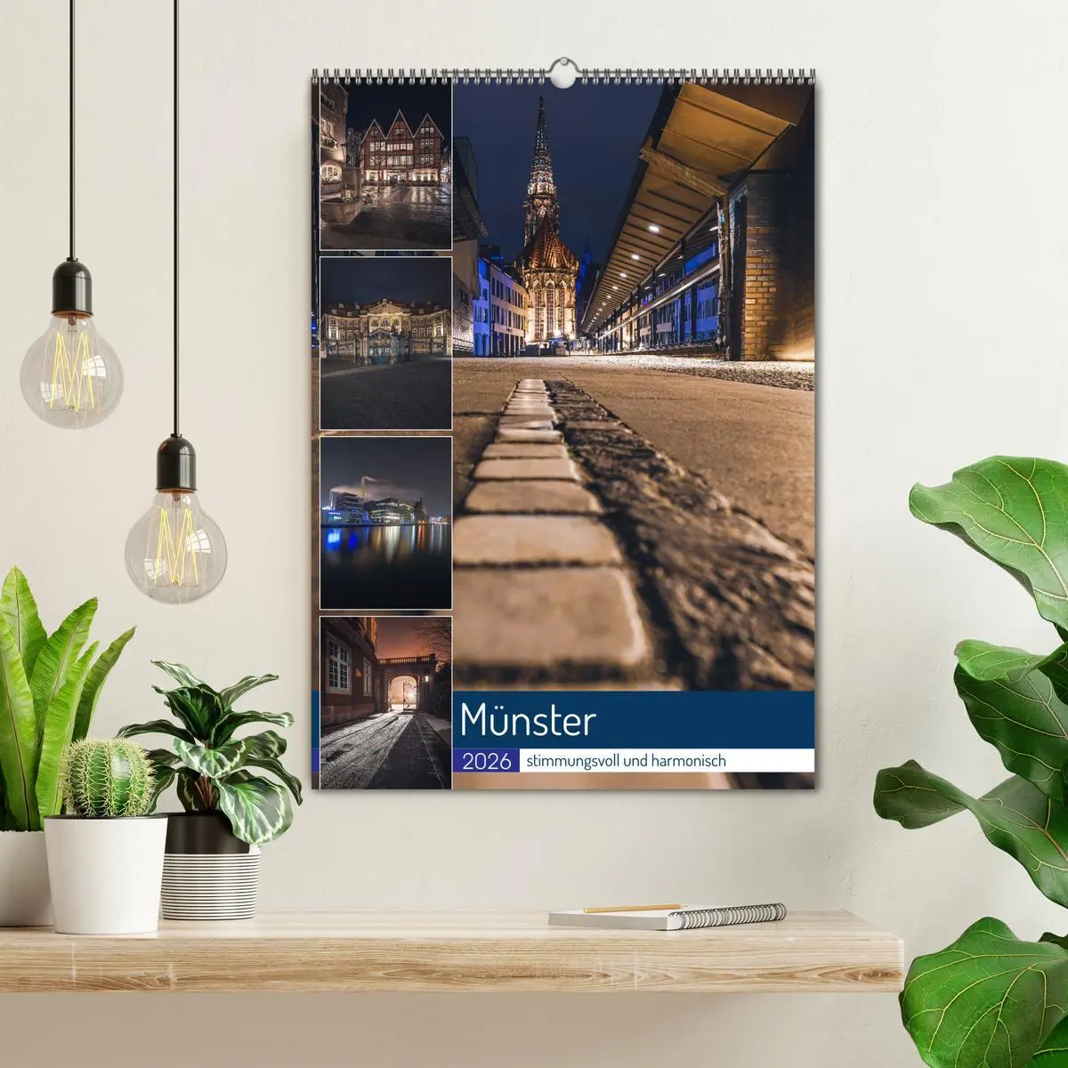 Bild: 9783516332773 | Münster - stimmungsvoll und harmonisch (Wandkalender 2026 DIN A2...