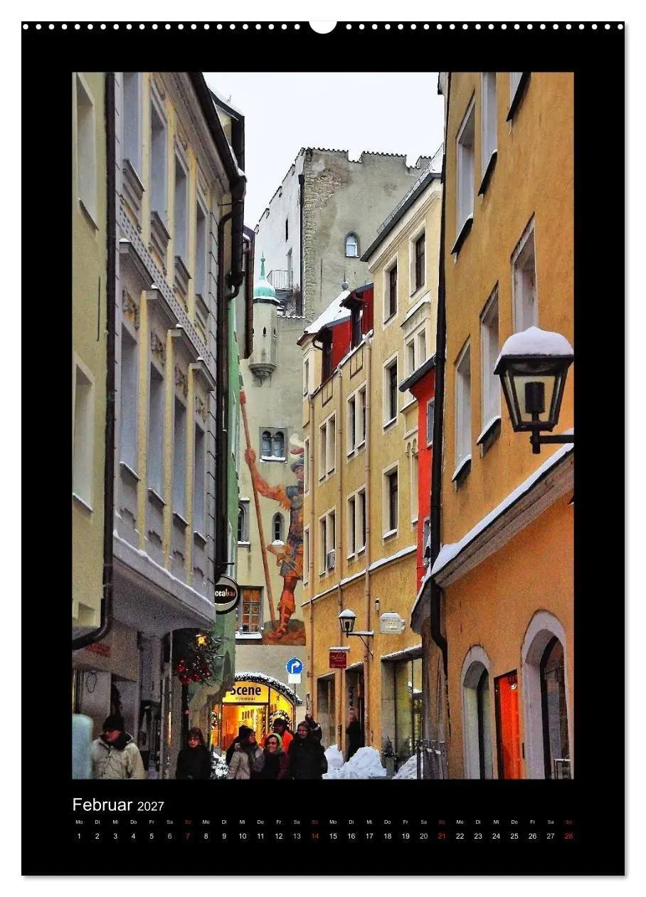 Bild: 9783569972773 | Gassen und Türme in Regensburg (hochwertiger Premium Wandkalender...