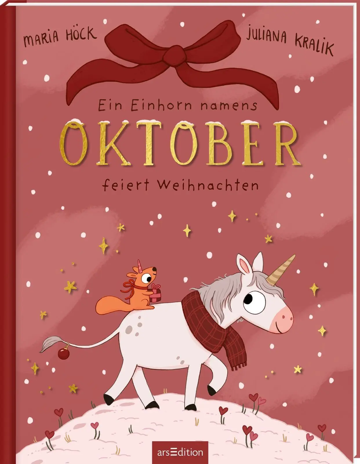 Cover: 9783845872773 | Ein Einhorn namens Oktober feiert Weihnachten | Maria Höck | Buch