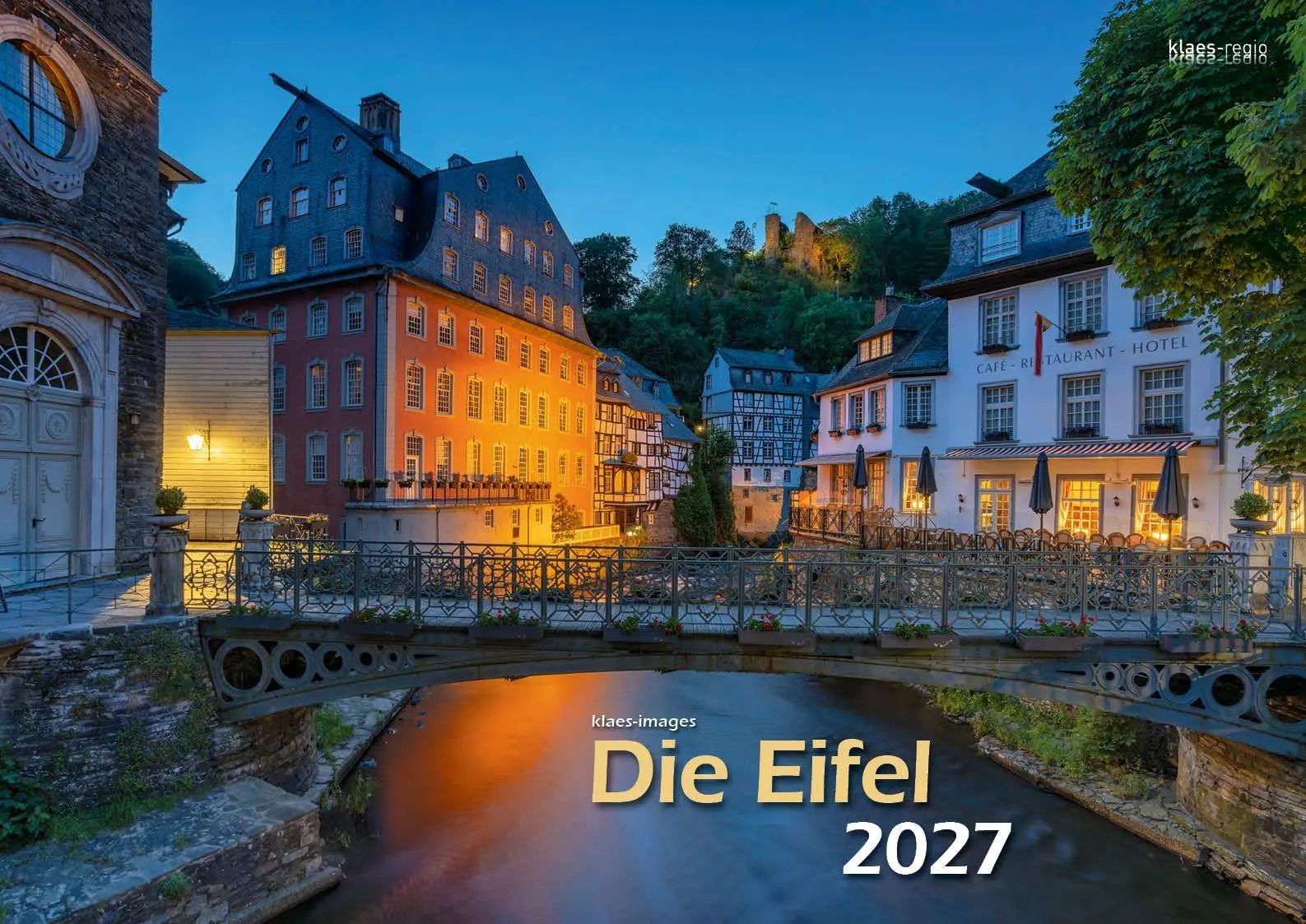 Cover: 9783965352773 | Eifel 2027 Bildkalender A3 Spiralbindung | Holger Klaes | Kalender