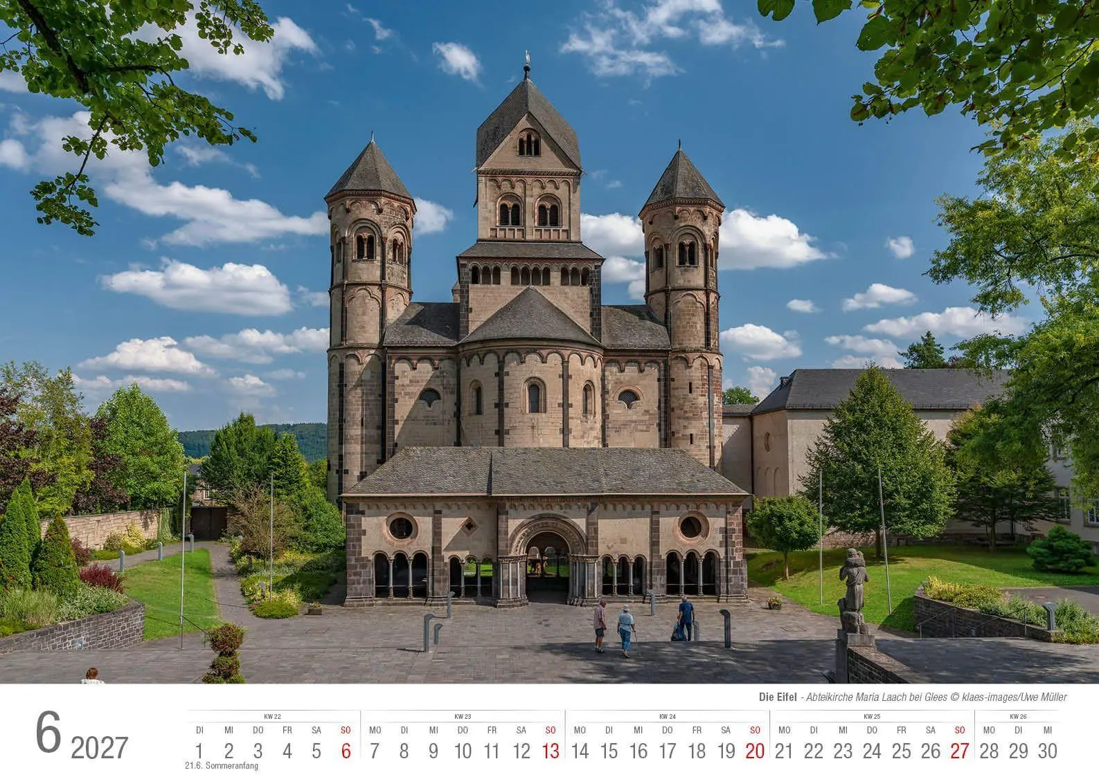 Bild: 9783965352773 | Eifel 2027 Bildkalender A3 Spiralbindung | Holger Klaes | Kalender