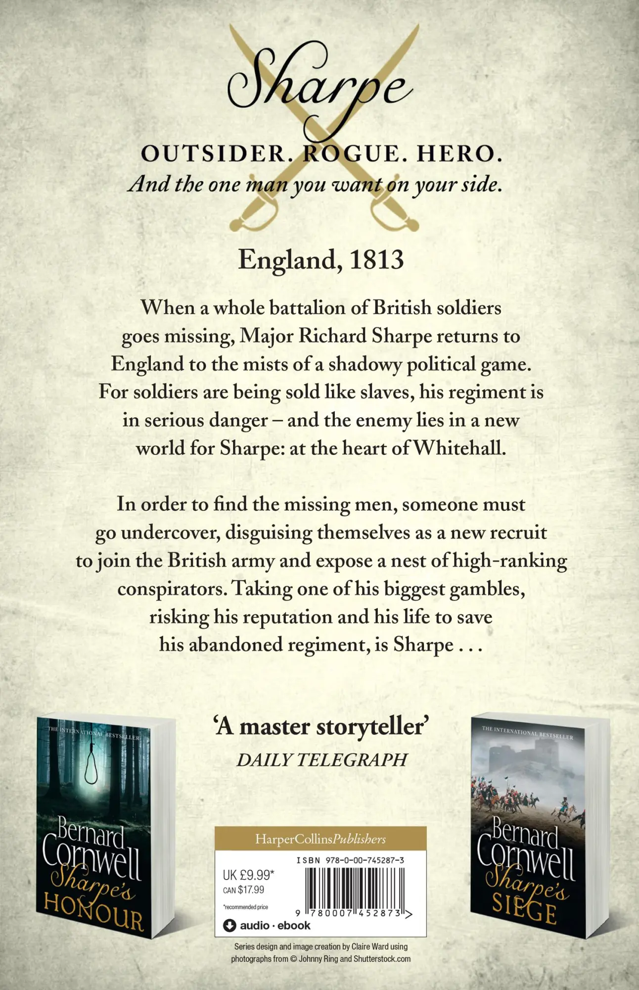Rückseite: 9780007452873 | Sharpe's Regiment | The Invasion of France, June to November 1813