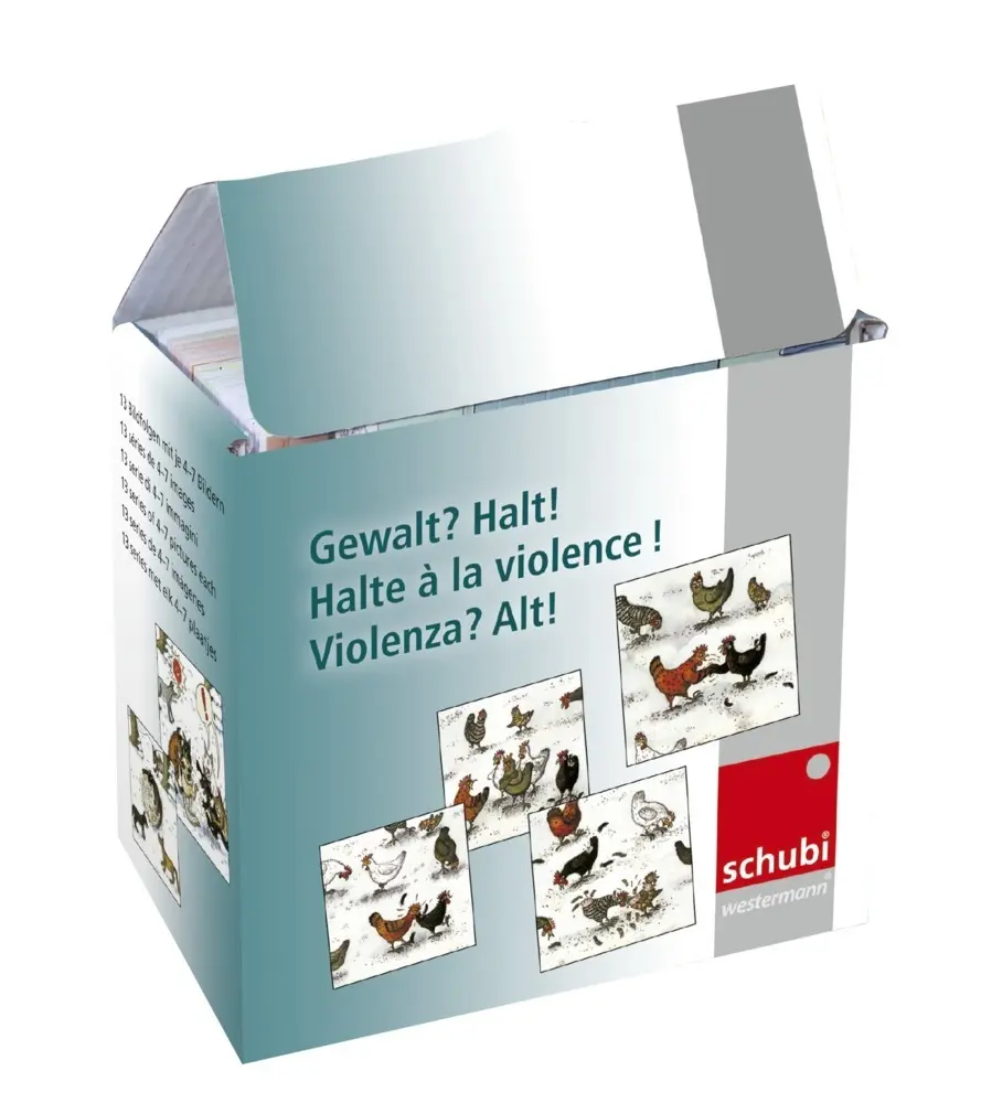 Cover: 9783039762873 | Gewalt? Halt! | Bildergeschichten zur Gewaltprävention Bilderbox | Box
