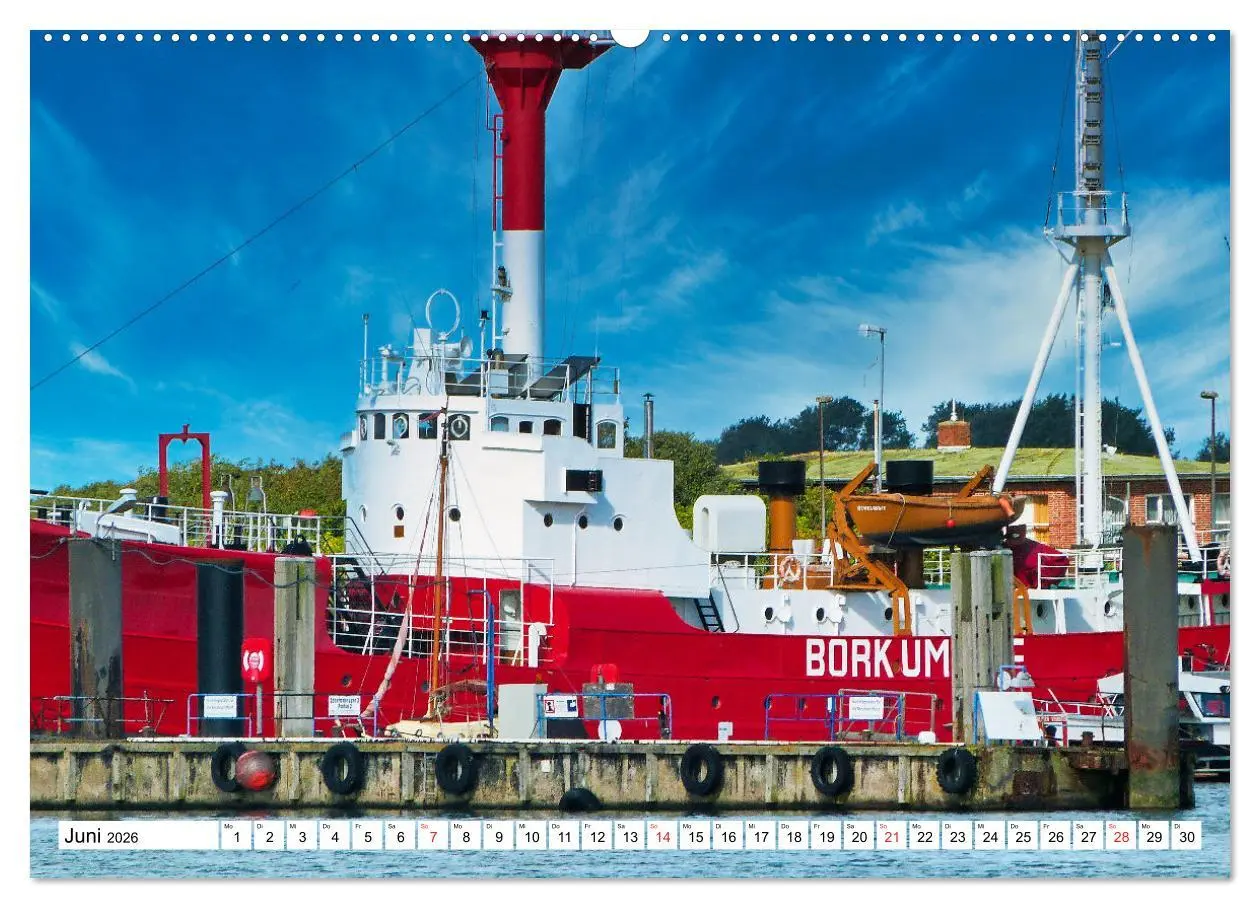 Bild: 9783457302873 | Verliebt in Borkum (hochwertiger Premium Wandkalender 2026 DIN A2...