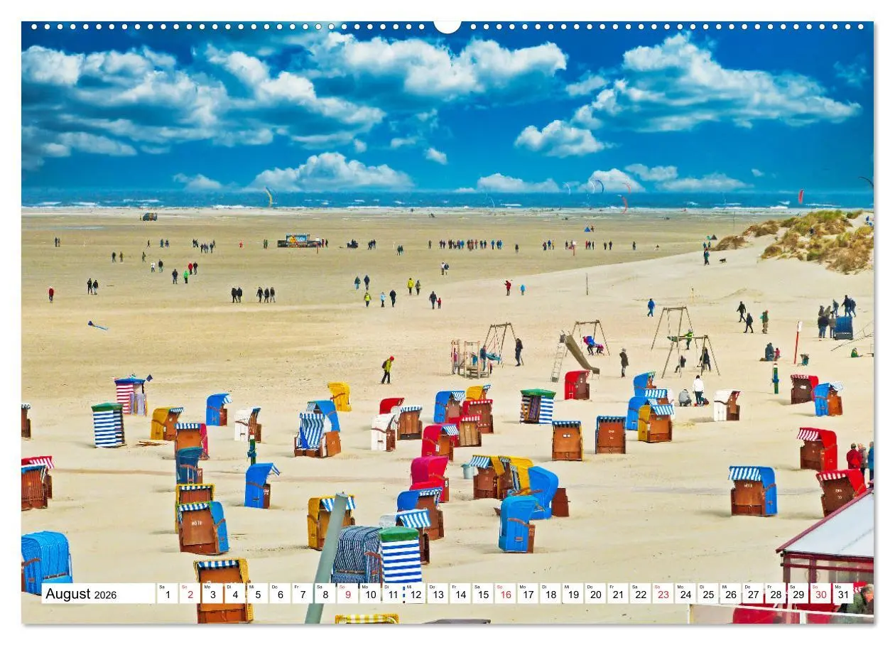 Bild: 9783457302873 | Verliebt in Borkum (hochwertiger Premium Wandkalender 2026 DIN A2...