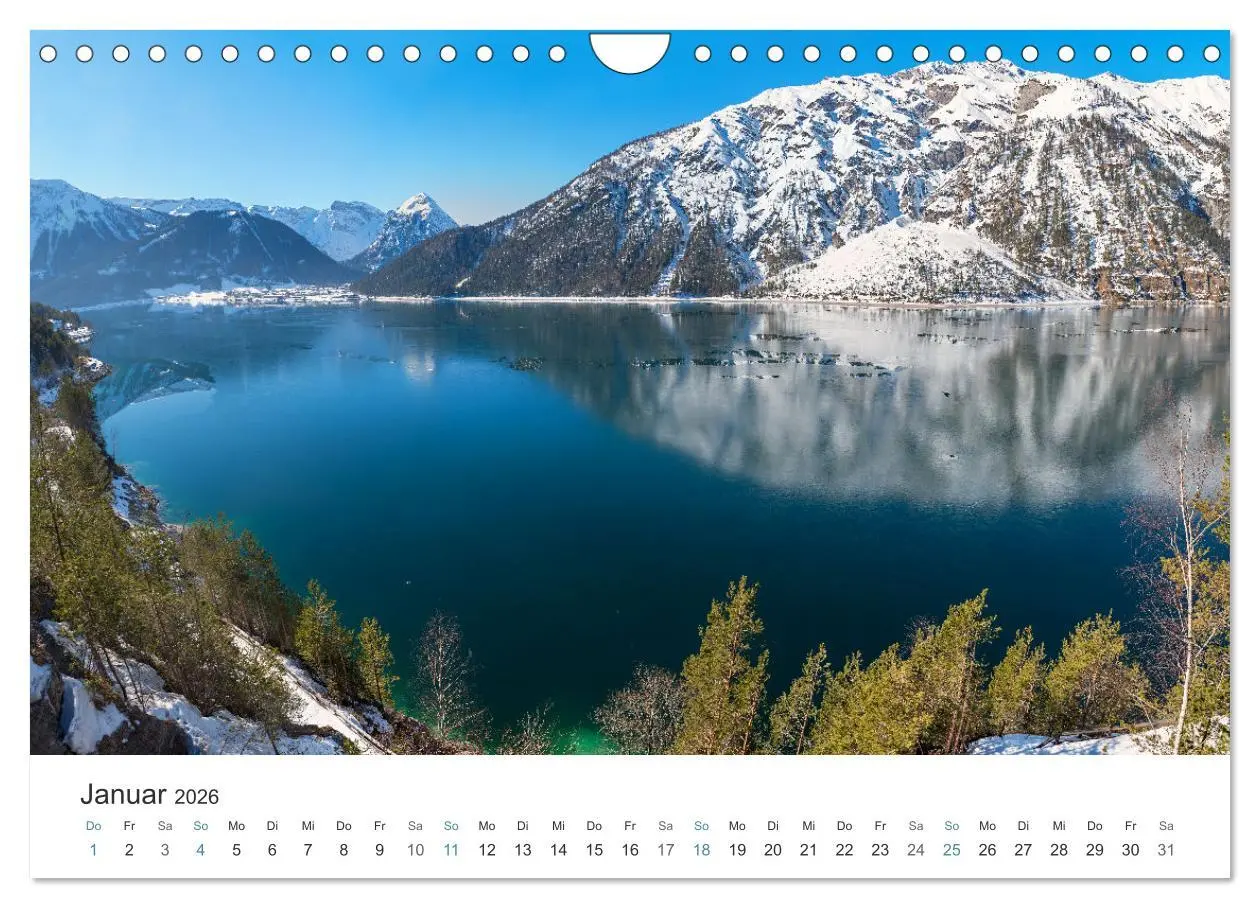 Bild: 9783457782873 | Es is so schee am Achensee 2026 (Wandkalender 2026 DIN A4 quer),...