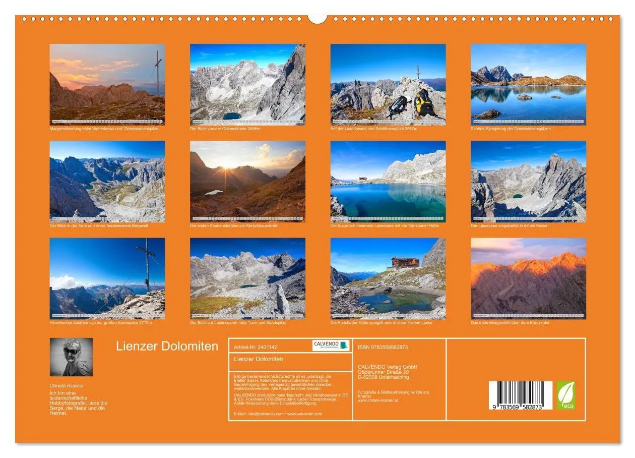 Bild: 9783569582873 | Lienzer Dolomiten (hochwertiger Premium Wandkalender 2027 DIN A2...