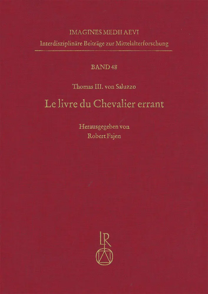 Cover: 9783954902873 | Le livre du Chevalier errant | Thomas von Saluzzo | Buch | Französisch