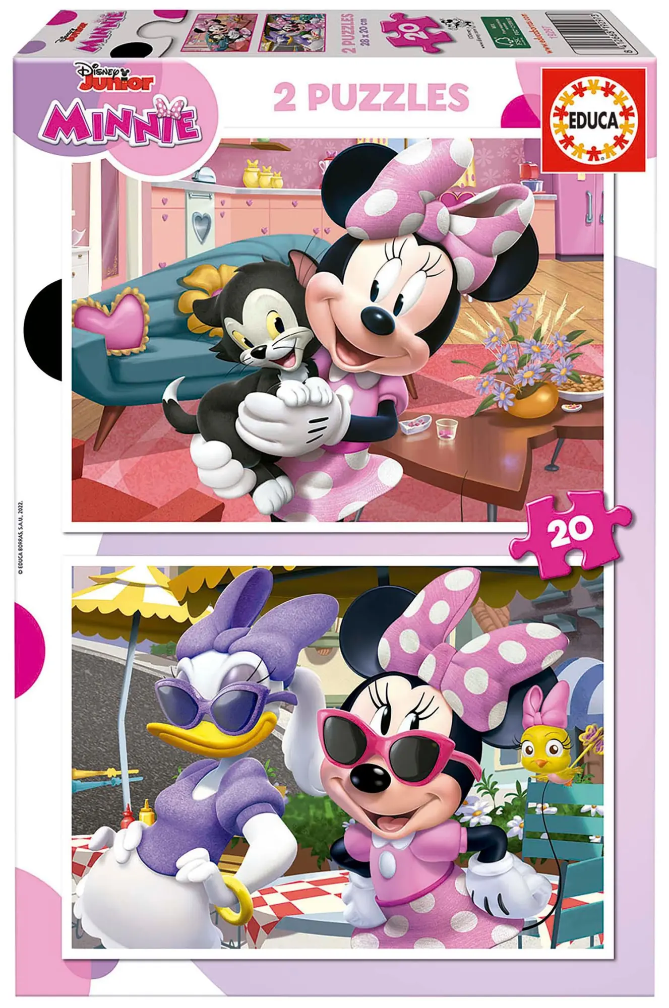 Cover: 8412668192973 | Educa - Disney - Minnie - Puzzle 2x20 Teile | Disney | Spiel | 192973