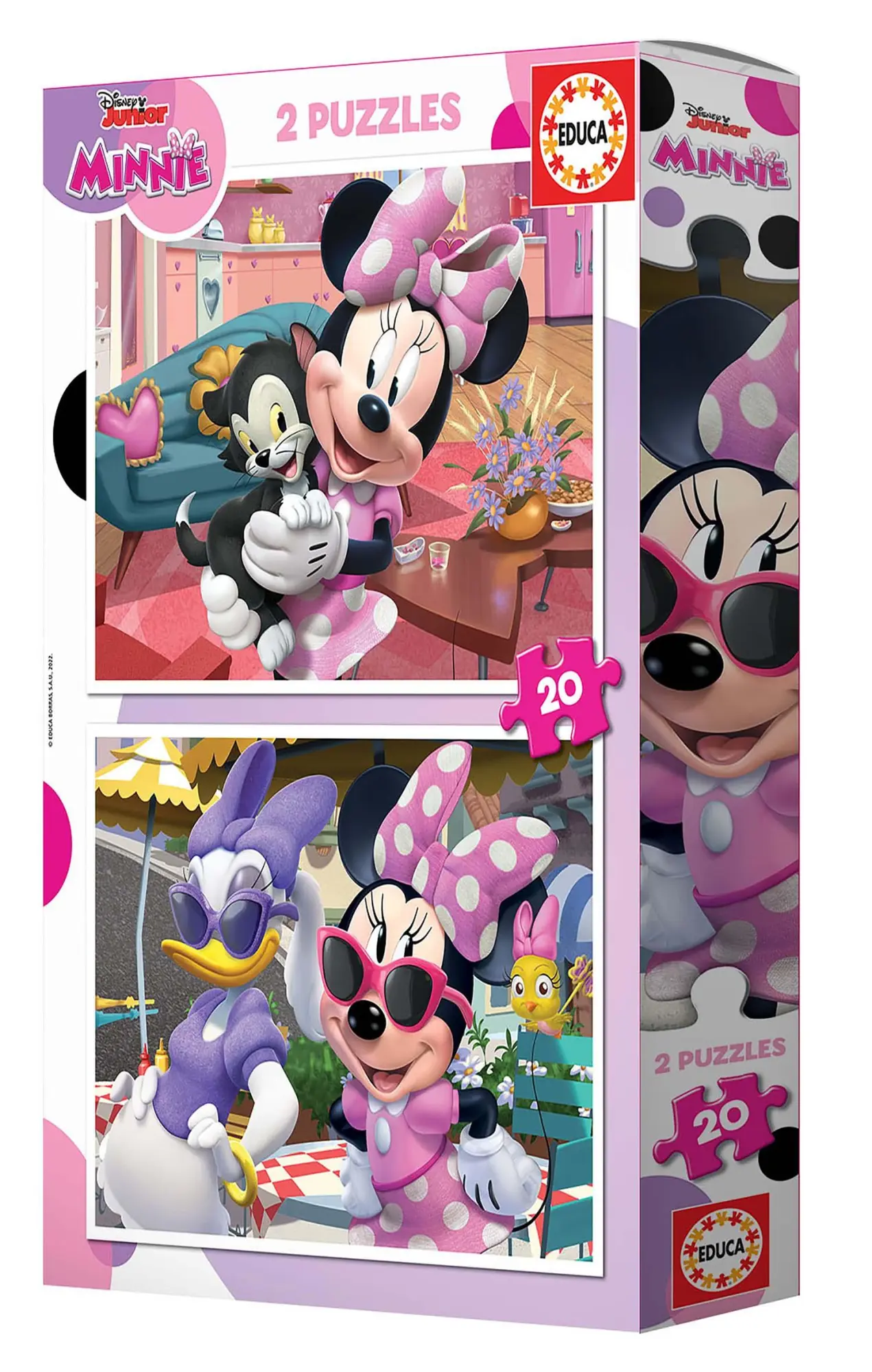 Bild: 8412668192973 | Educa - Disney - Minnie - Puzzle 2x20 Teile | Disney | Spiel | 192973