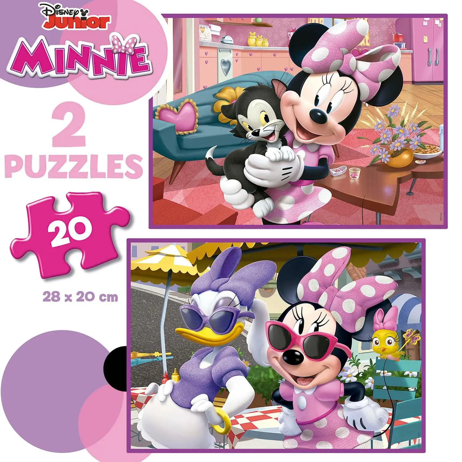 Bild: 8412668192973 | Educa - Disney - Minnie - Puzzle 2x20 Teile | Disney | Spiel | 192973