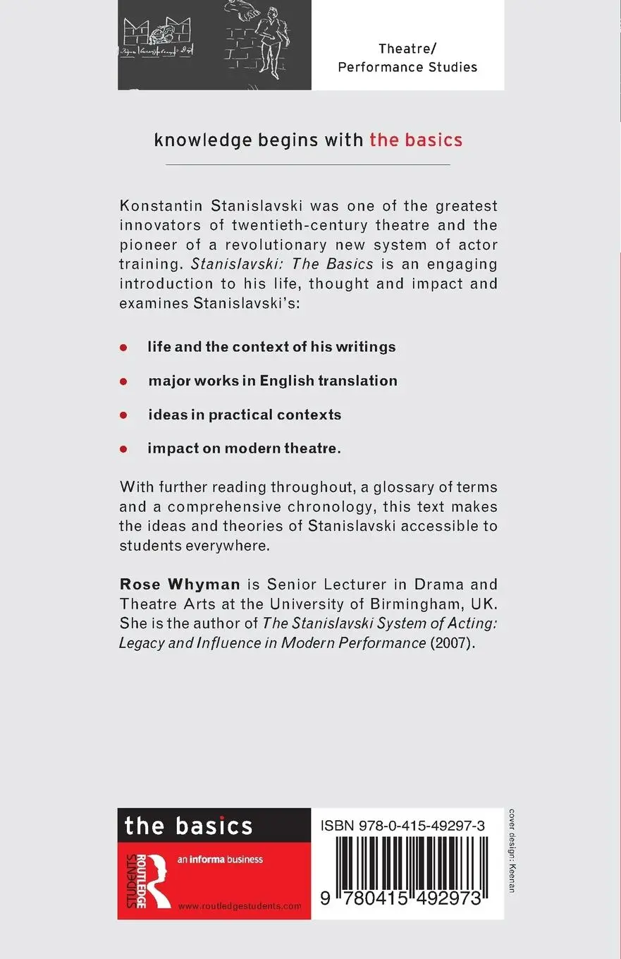 Rückseite: 9780415492973 | Stanislavski | The Basics | Rose Whyman | Taschenbuch | Englisch