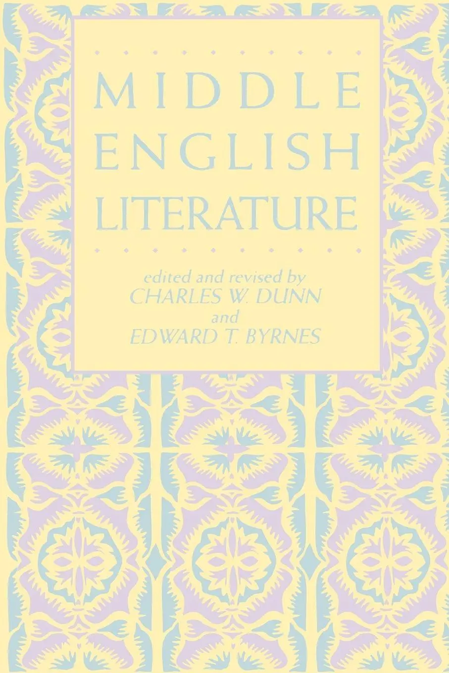 Cover: 9780824052973 | Middle English Literature | Charles W. Dunn | Taschenbuch | Englisch