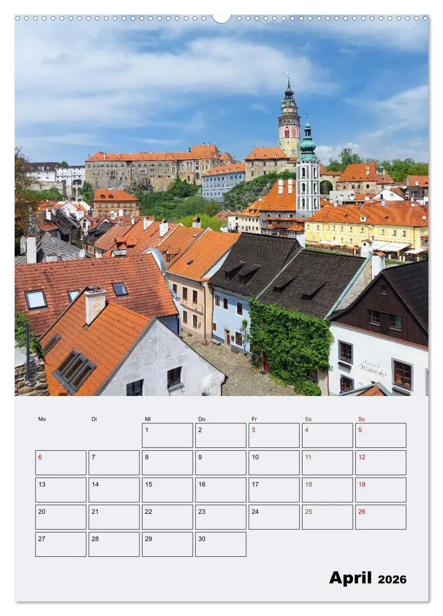 Bild: 9783516312973 | Tschechiens Highlights (Wandkalender 2026 DIN A2 hoch), CALVENDO...