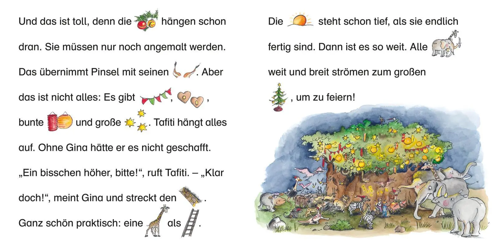 Bild: 9783551032973 | Maxi Pixi 384: Tafiti und die Weihnachtsüberraschung | Julia Boehme