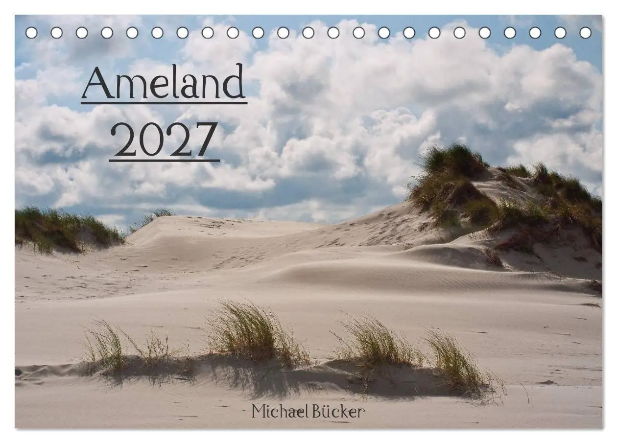 Cover: 9783594222973 | Ameland (Tischkalender 2027 DIN A5 quer), CALVENDO Monatskalender