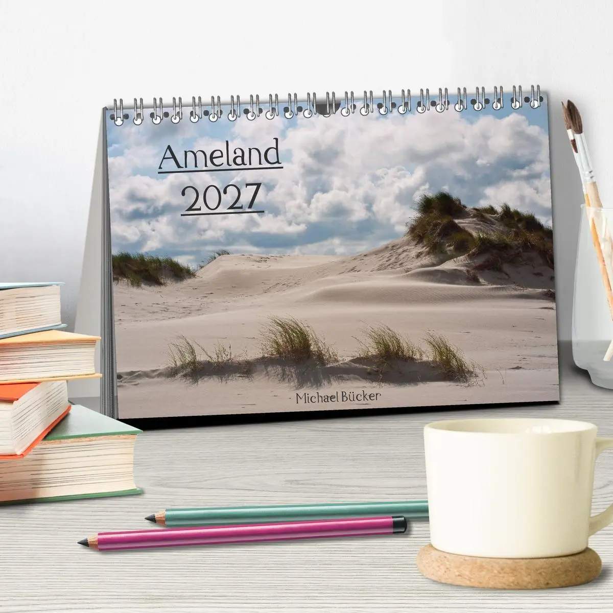 Bild: 9783594222973 | Ameland (Tischkalender 2027 DIN A5 quer), CALVENDO Monatskalender