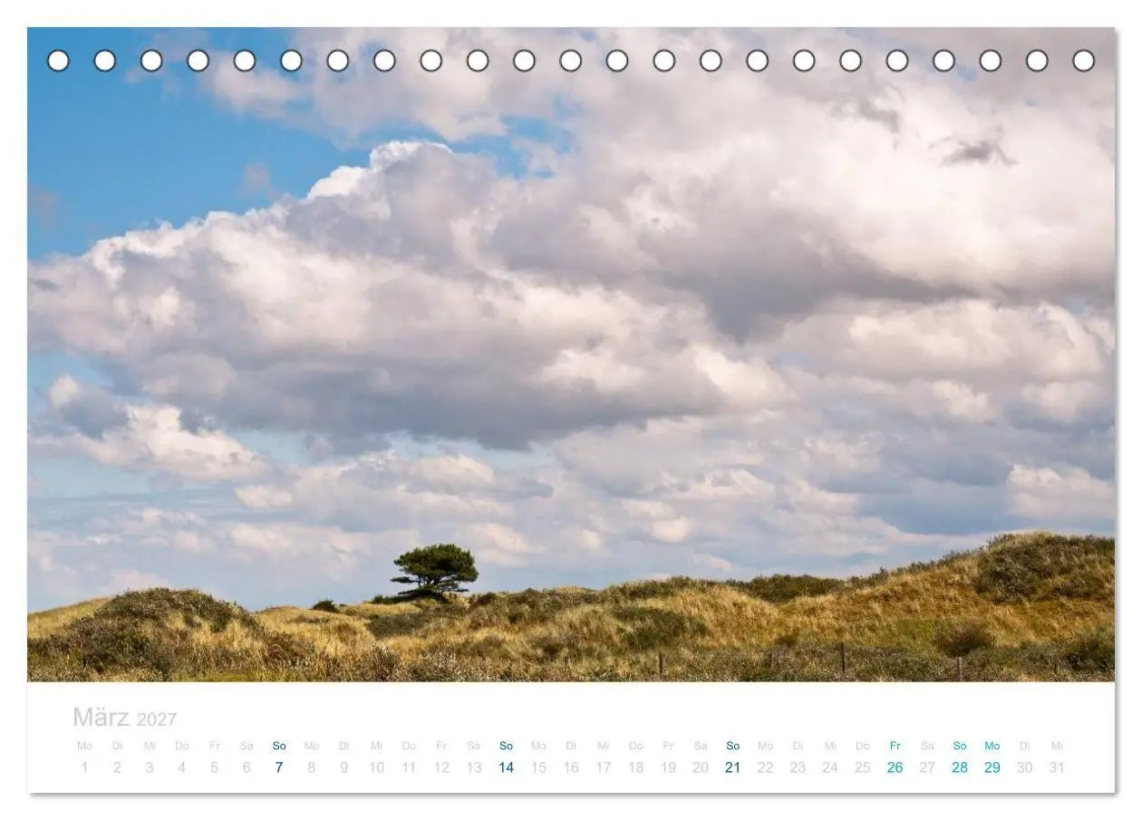 Bild: 9783594222973 | Ameland (Tischkalender 2027 DIN A5 quer), CALVENDO Monatskalender