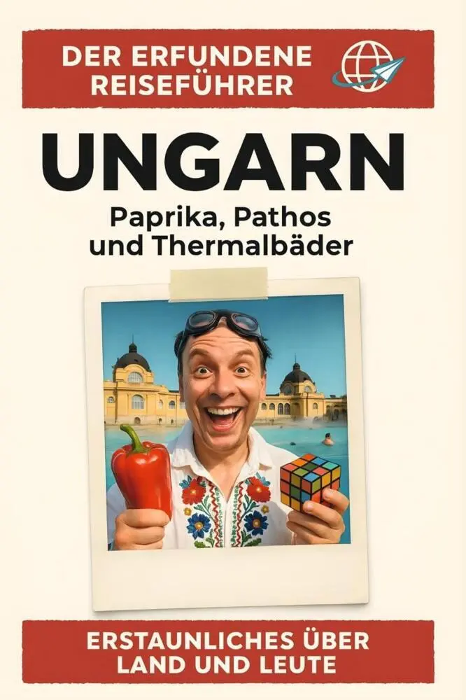 Cover: 9783695372973 | Ungarn | Paprika, Pathos und Thermalbäder. Der erfundene Reiseführer