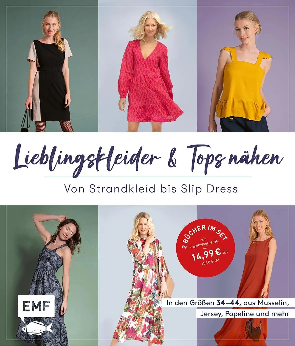 Cover: 9783745932973 | Lieblingskleider und -Tops nähen | Yulia Samariter (u. a.) | Buch