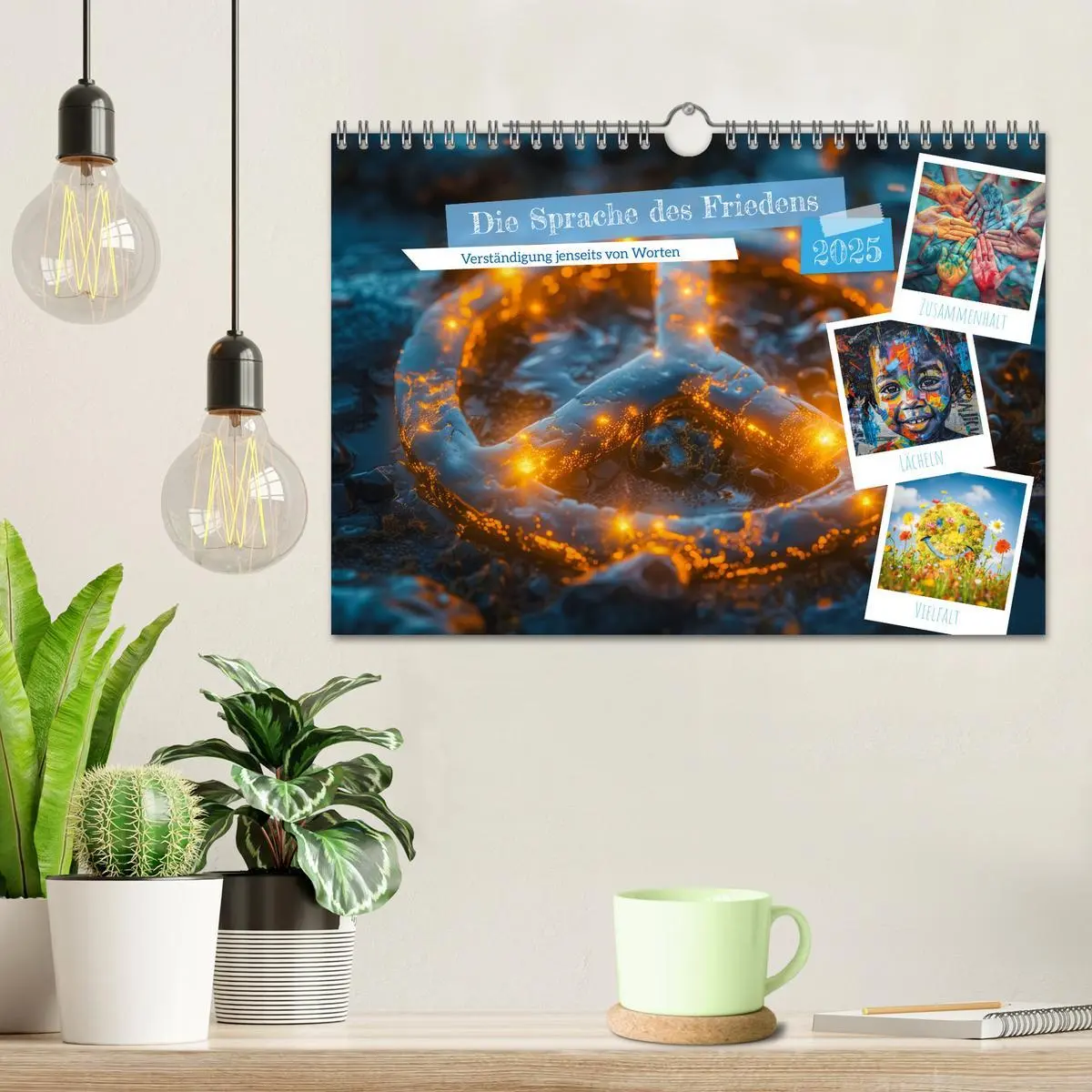 Bild: 9783383793073 | Die Sprache des Friedens (Wandkalender 2025 DIN A4 quer), CALVENDO...