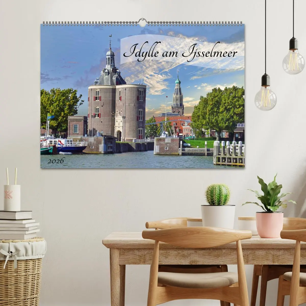 Bild: 9783457733073 | Idylle am Ijsselmeer (Wandkalender 2026 DIN A2 quer), CALVENDO...