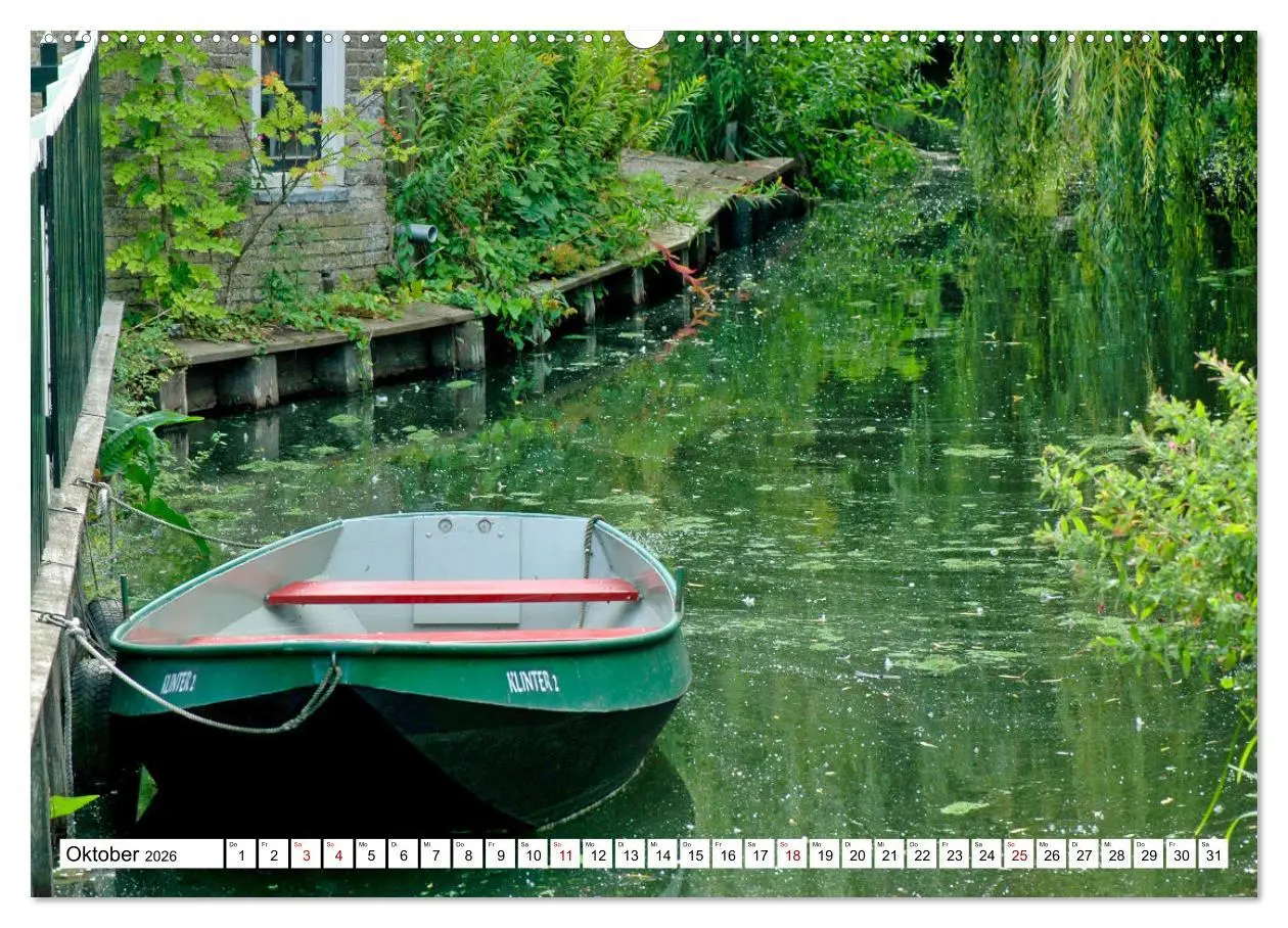 Bild: 9783457733073 | Idylle am Ijsselmeer (Wandkalender 2026 DIN A2 quer), CALVENDO...