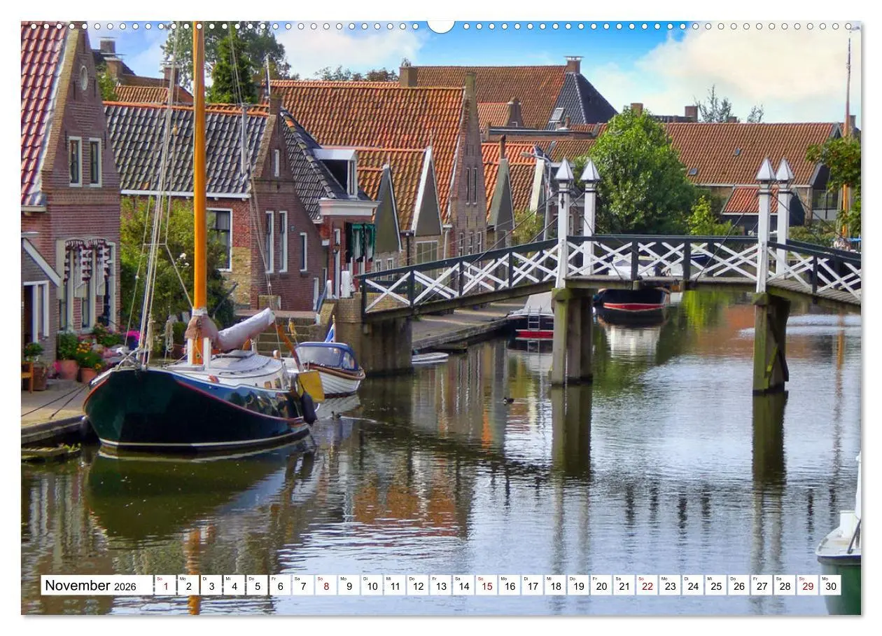Bild: 9783457733073 | Idylle am Ijsselmeer (Wandkalender 2026 DIN A2 quer), CALVENDO...
