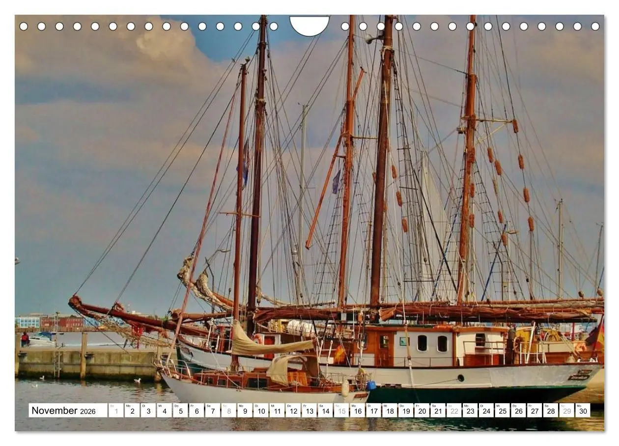 Bild: 9783516063073 | Die Ostsee - von Schleswig nach Glücksburg (Wandkalender 2026 DIN...