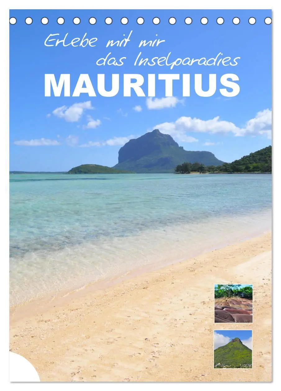 Cover: 9783516373073 | Erlebe mit mir das Inselparadies Mauritius (Tischkalender 2026 DIN...