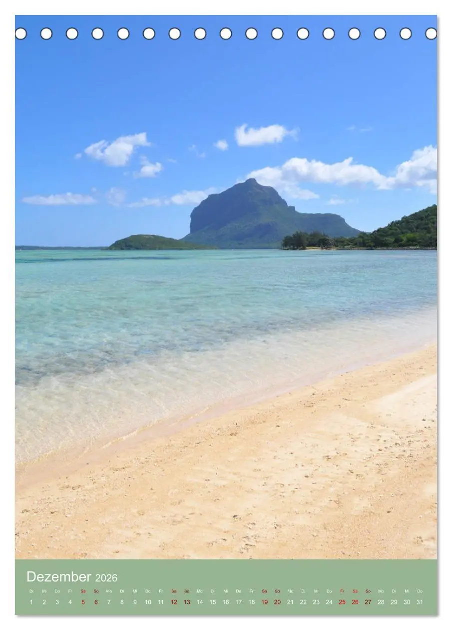 Bild: 9783516373073 | Erlebe mit mir das Inselparadies Mauritius (Tischkalender 2026 DIN...