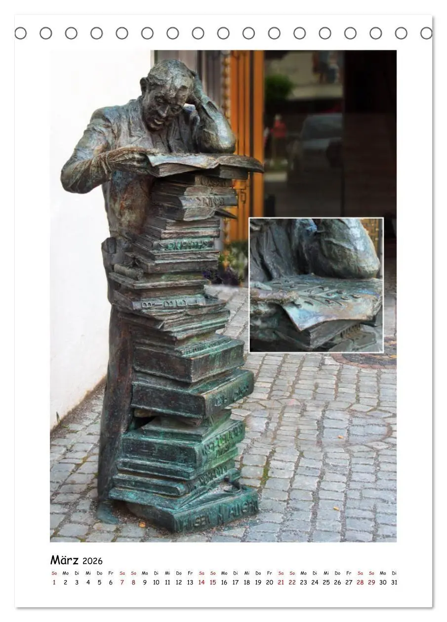 Bild: 9783516683073 | Wangen im Allgäu und seine schönen Brunnen (Tischkalender 2026 DIN...