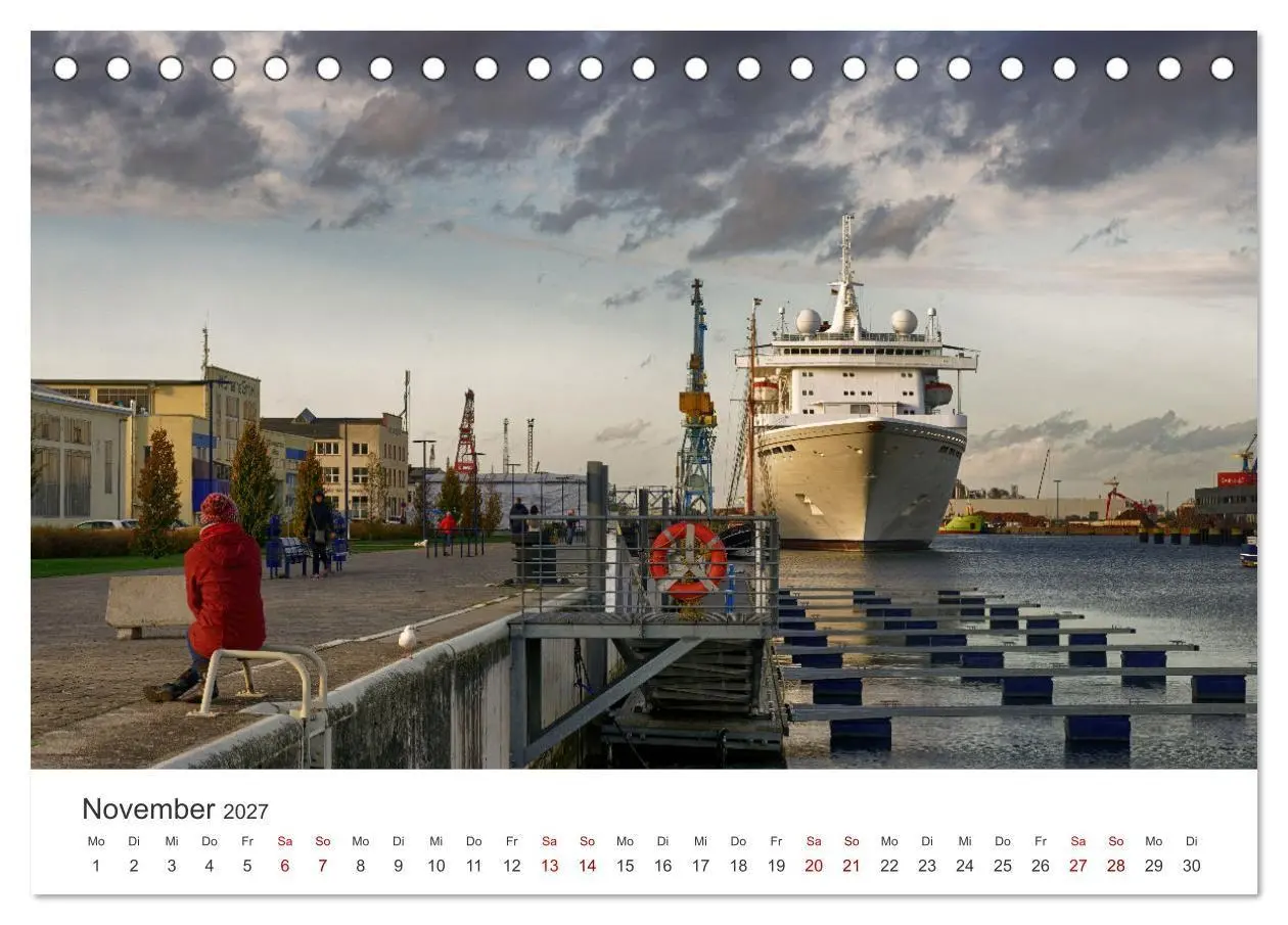 Bild: 9783569393073 | Unser schönes Wismar (Tischkalender 2027 DIN A5 quer), CALVENDO...