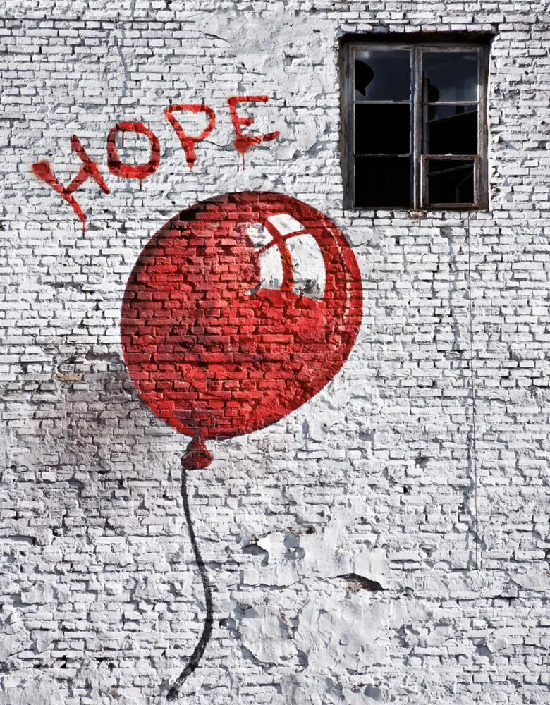 Cover: 9783955703073 | Hope - Streetart | Blankbook | Tushita-Verlag | Buch | Deutsch | 2021