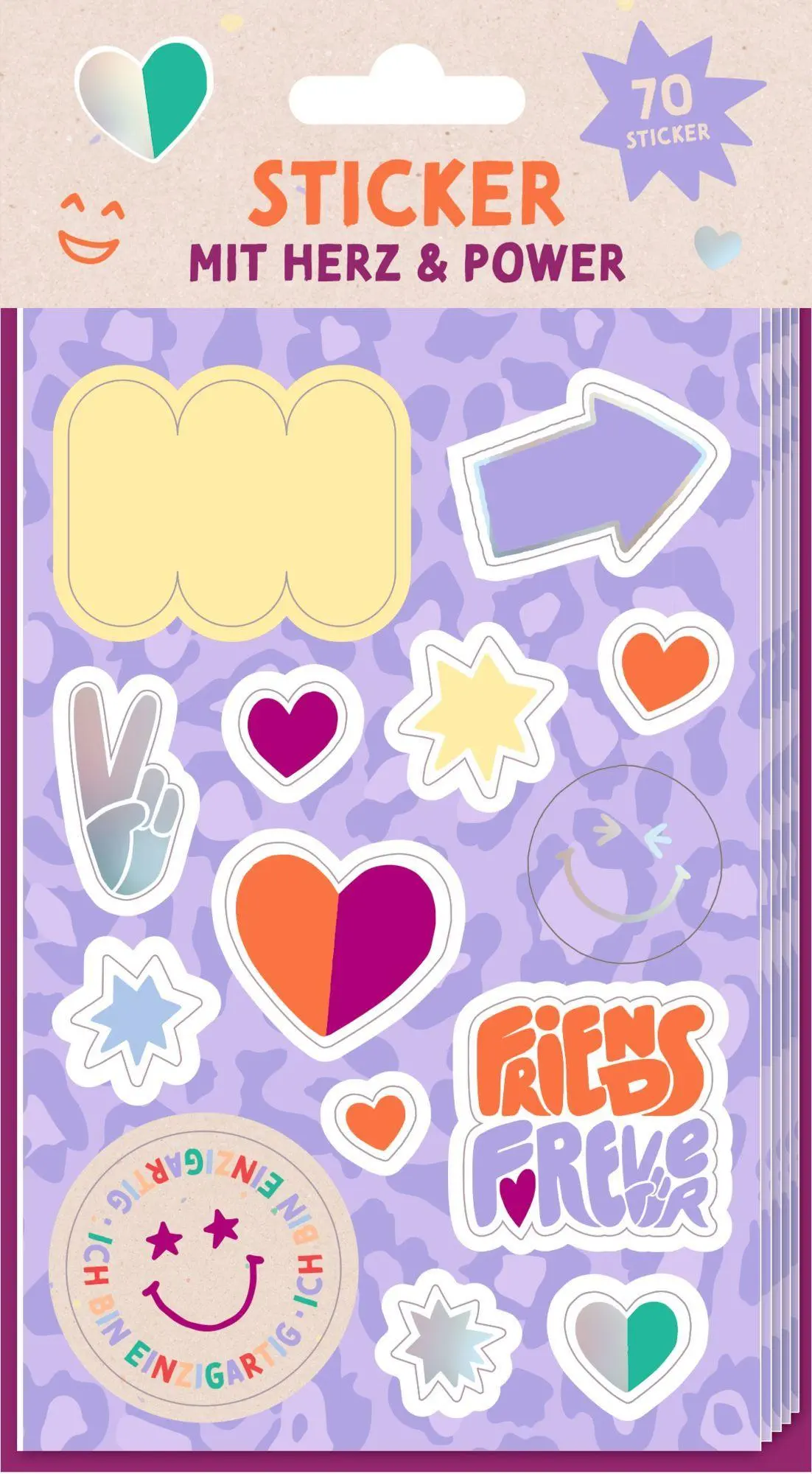 Cover: 4050003973173 | Sticker - Friends Forever | Stickerbögen mit Herz &amp; Power | Buch