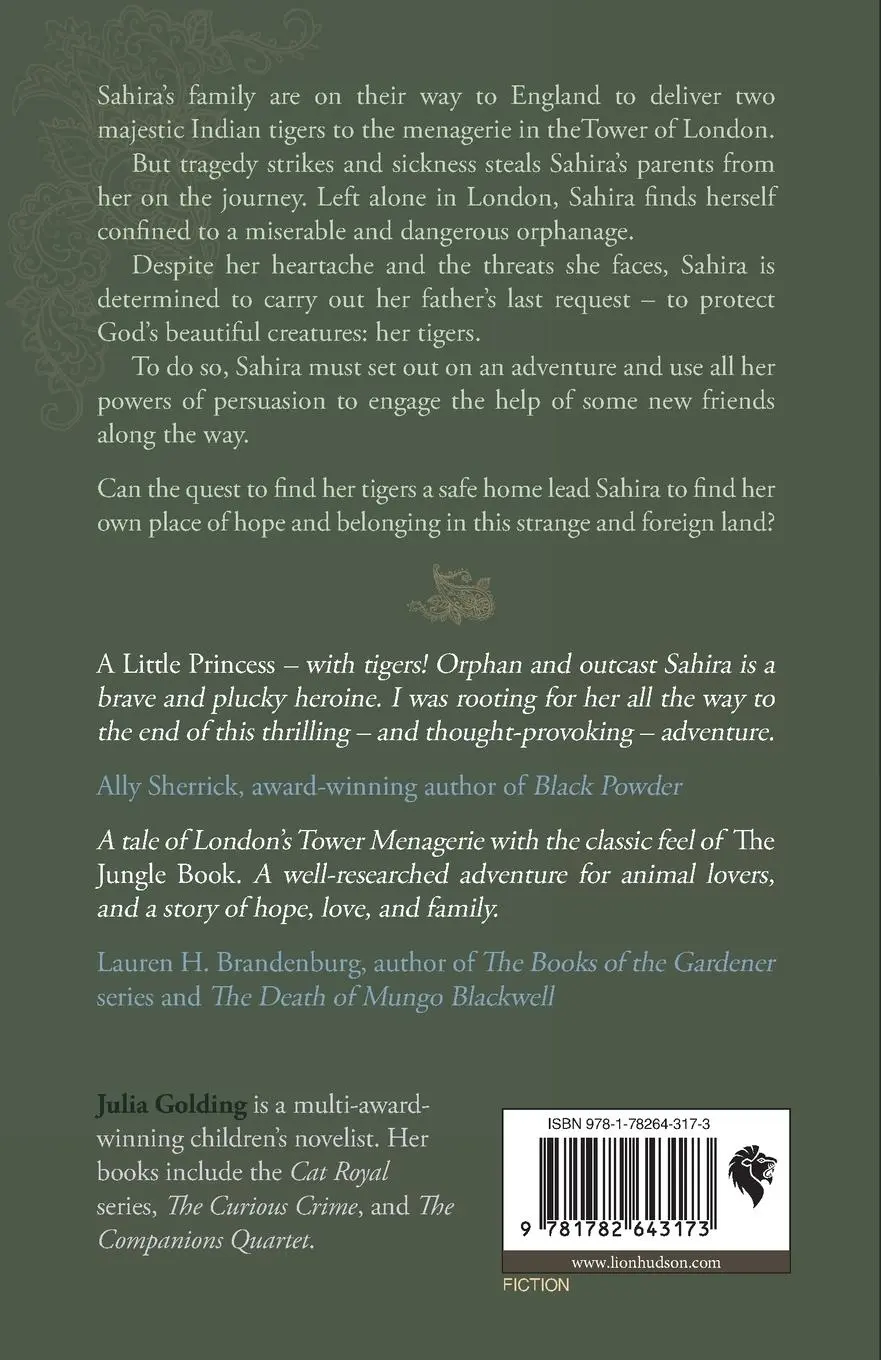 Rückseite: 9781782643173 | The Tigers in the Tower | Julia Golding | Taschenbuch | Englisch