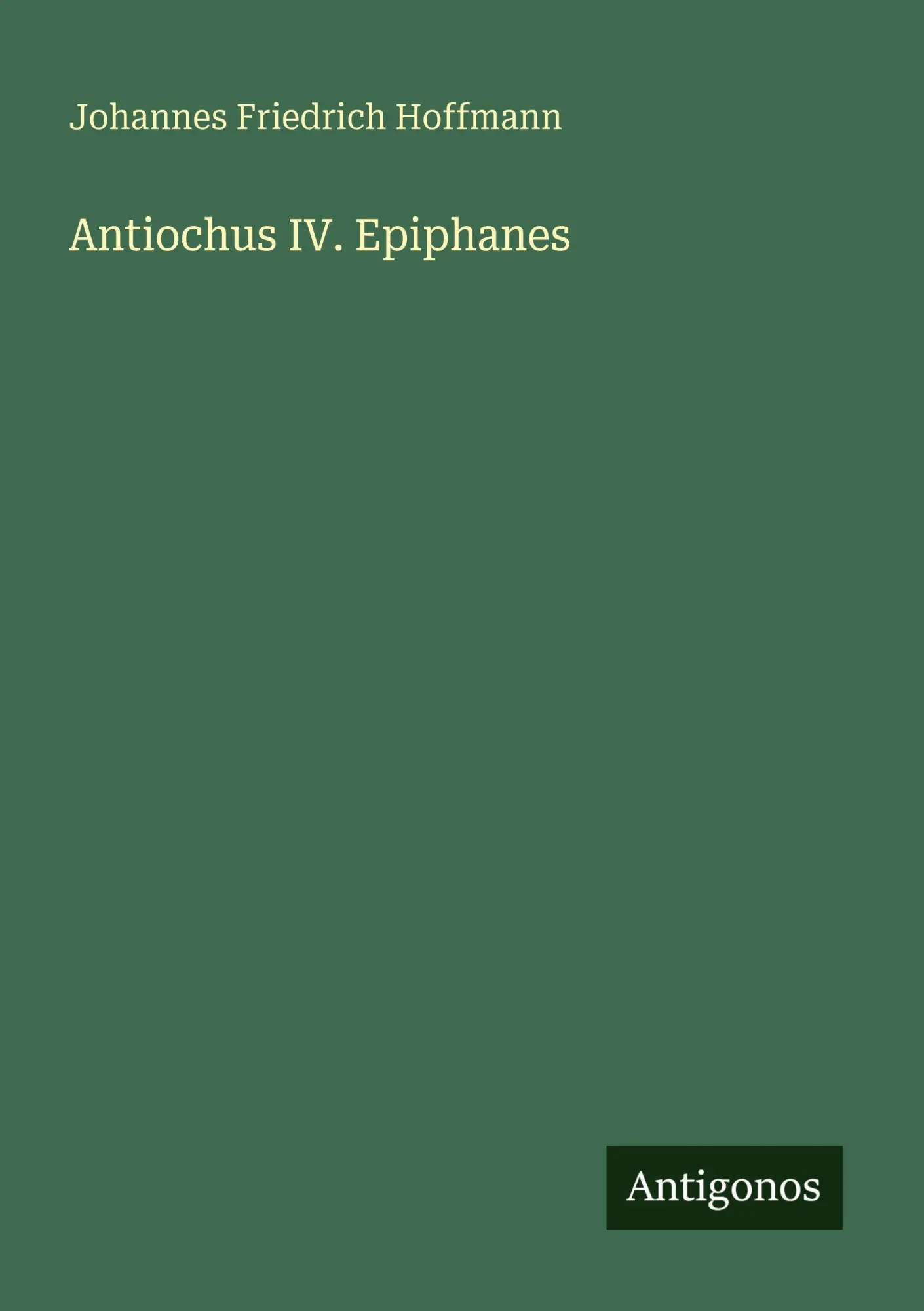 Antiochus IV. Epiphanes