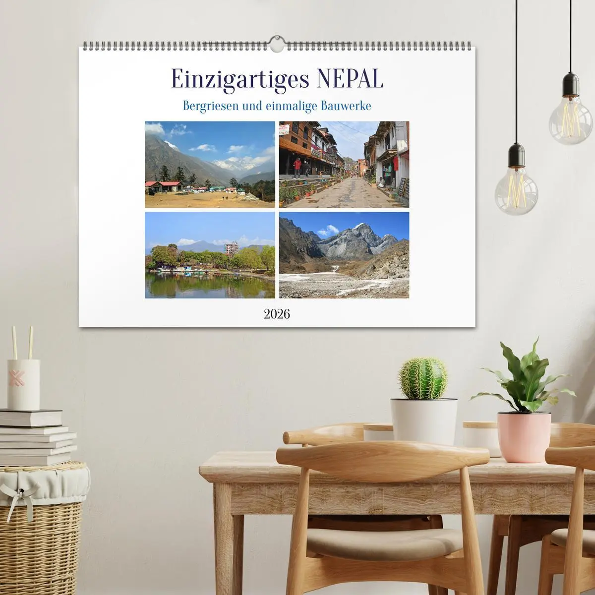 Bild: 9783457413173 | Einzigartiges NEPAL (Wandkalender 2026 DIN A2 quer), CALVENDO...