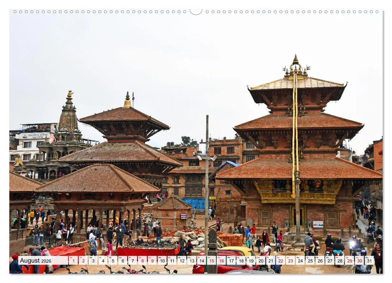 Bild: 9783457413173 | Einzigartiges NEPAL (Wandkalender 2026 DIN A2 quer), CALVENDO...