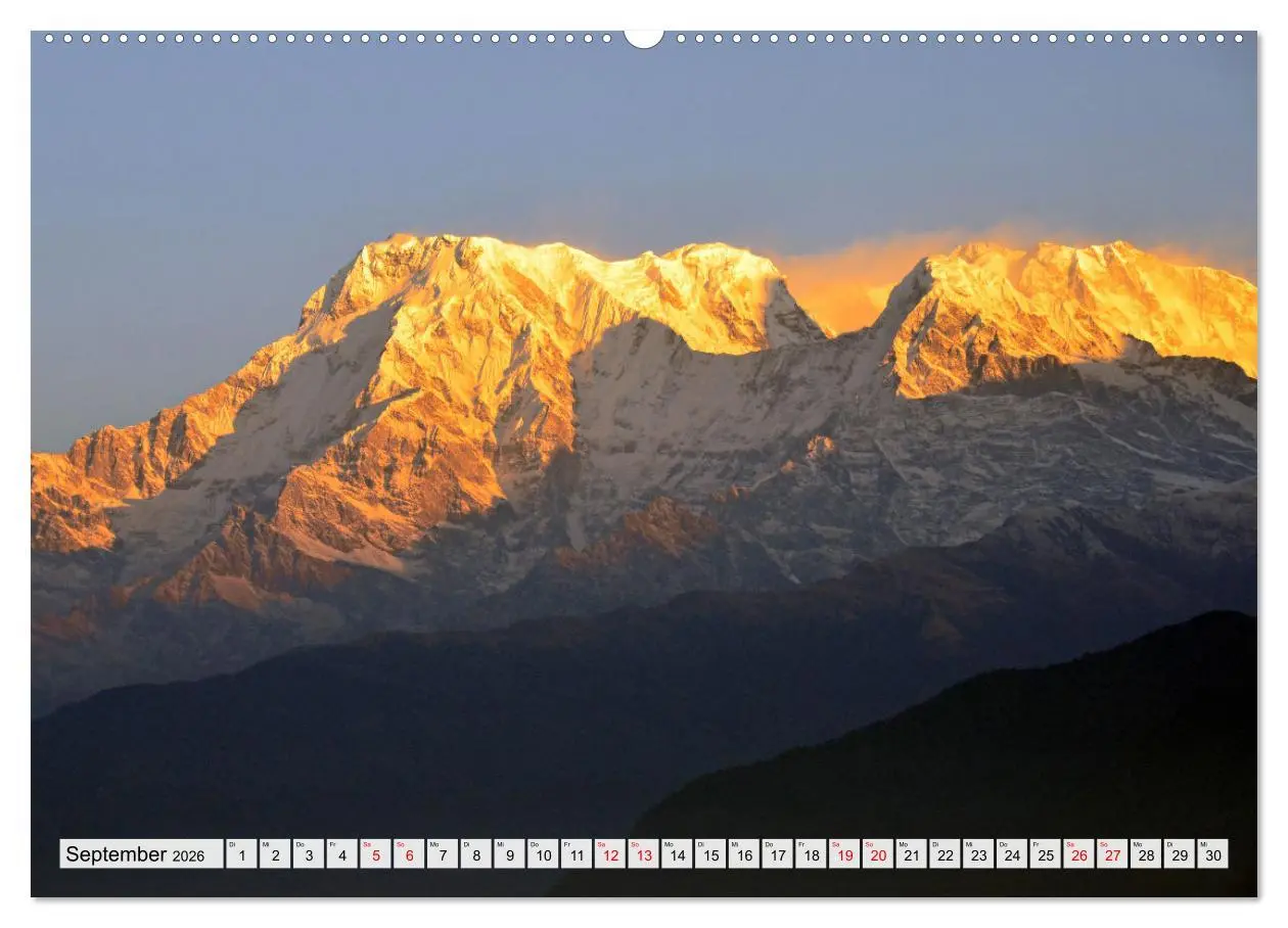 Bild: 9783457413173 | Einzigartiges NEPAL (Wandkalender 2026 DIN A2 quer), CALVENDO...