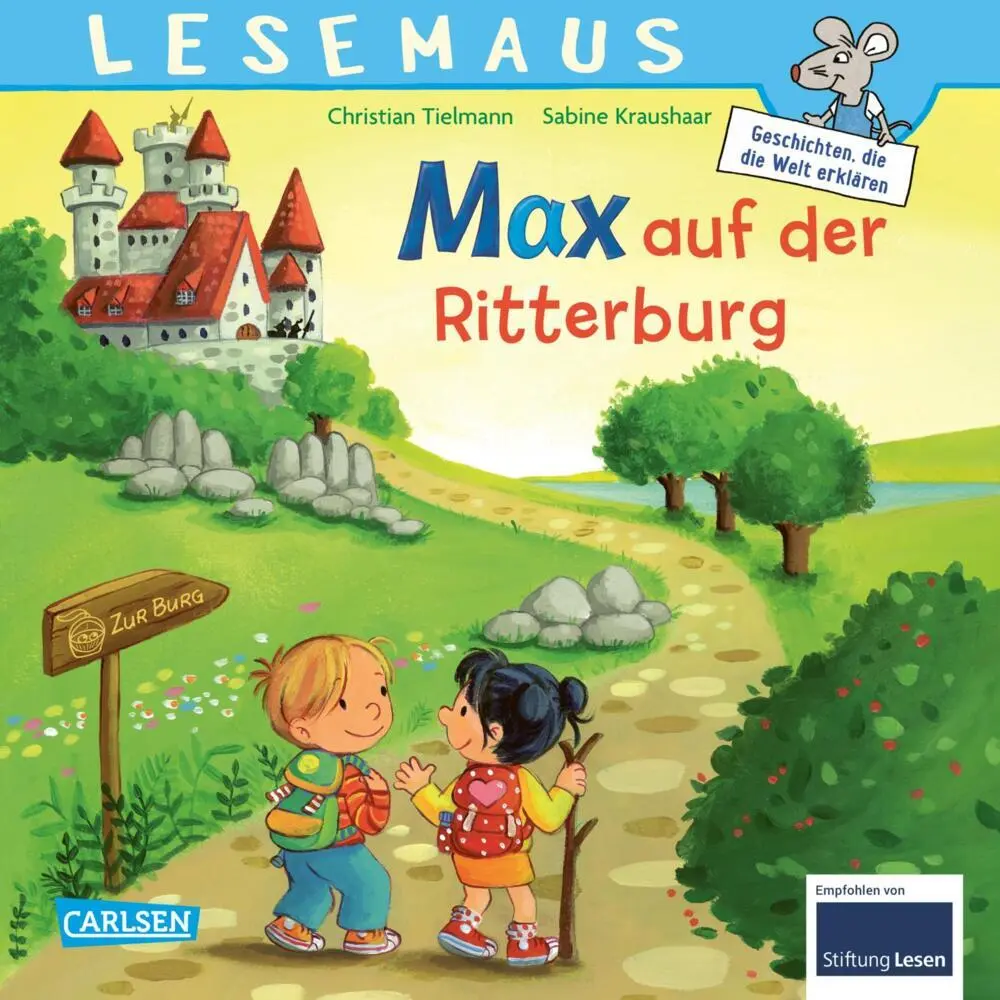 Cover: 9783551083173 | LESEMAUS 17: Max auf der Ritterburg | Christian Tielmann | Taschenbuch